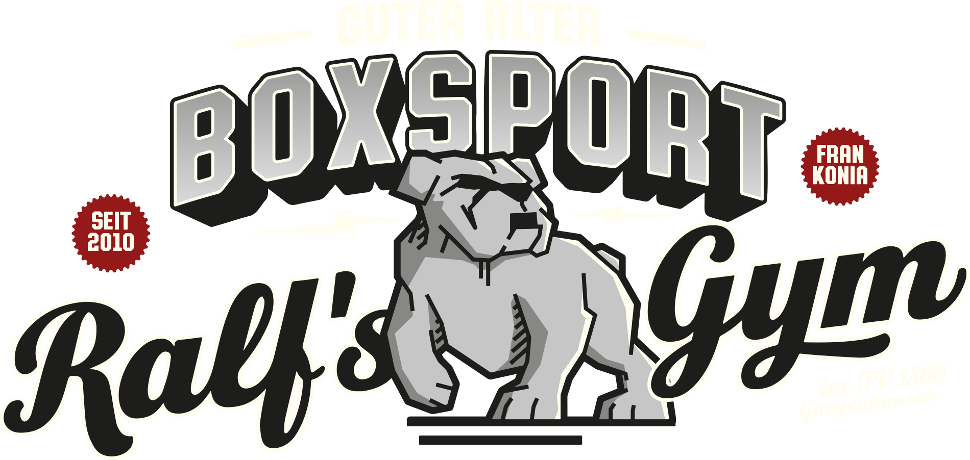 Logo Ralf's Gym ist ein Boxstall alter Schule – so wie es sich gehört. Boxen Gunzenhausen